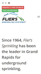 Mobile Screenshot of flierssprinkling.com